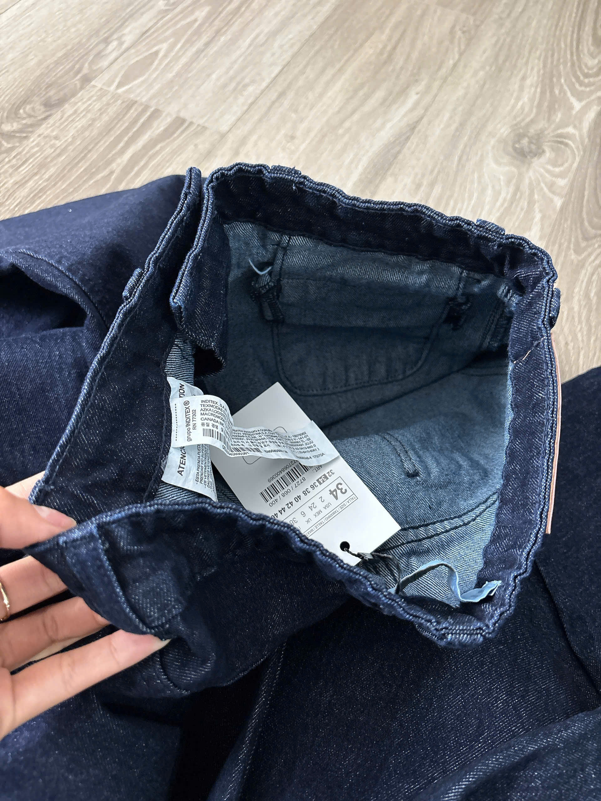 Quần jean suông đậm phối 2 túi trước_thumbnail_15