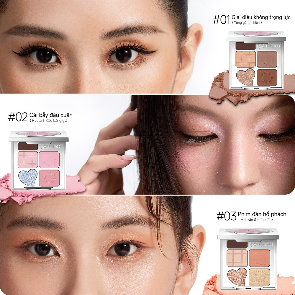 [ROCK SWEET] Bảng phấn mắt 5 ô Rock Sweet_thumbnail_3