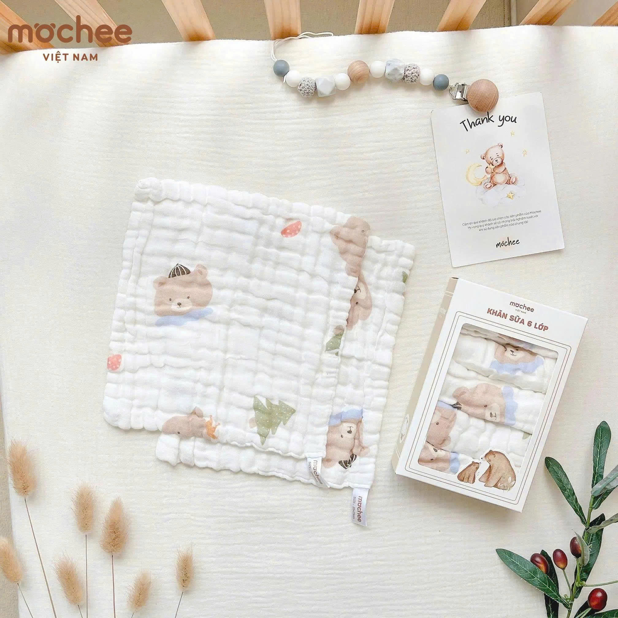 Set 5 khăn sữa xô 6 lớp Mochee_thumbnail_11