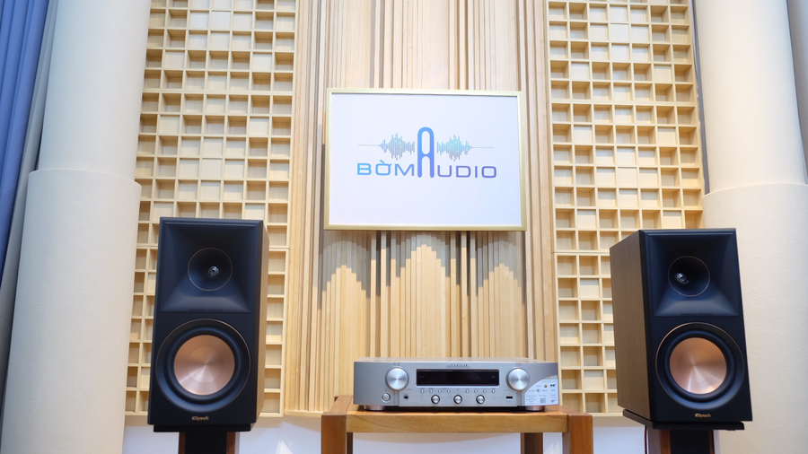 Hình ảnh chụp thực tế Combo Amply Marantz CXA81 + Loa Klipsch 600M II - B27