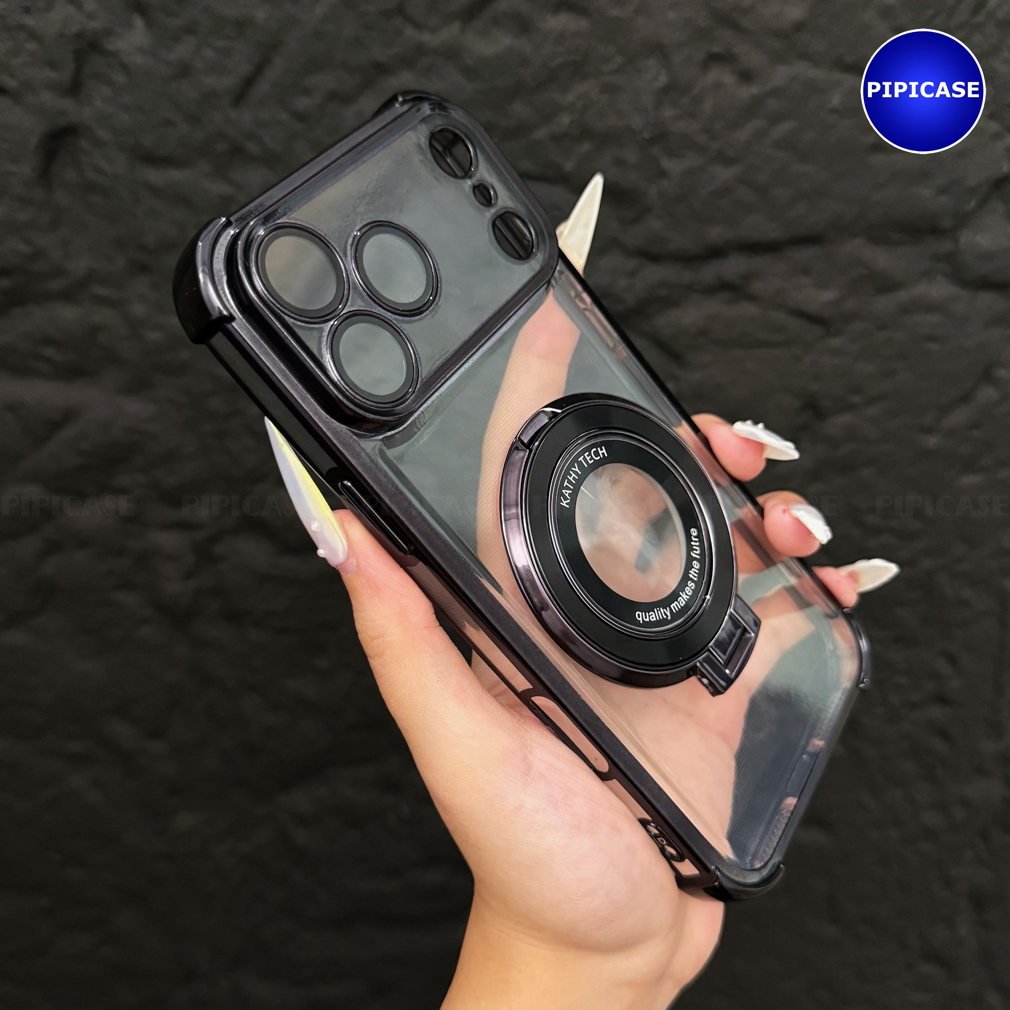 Ốp Lưng iPhone 17 Pro - Ven - Đen_thumbnail_4