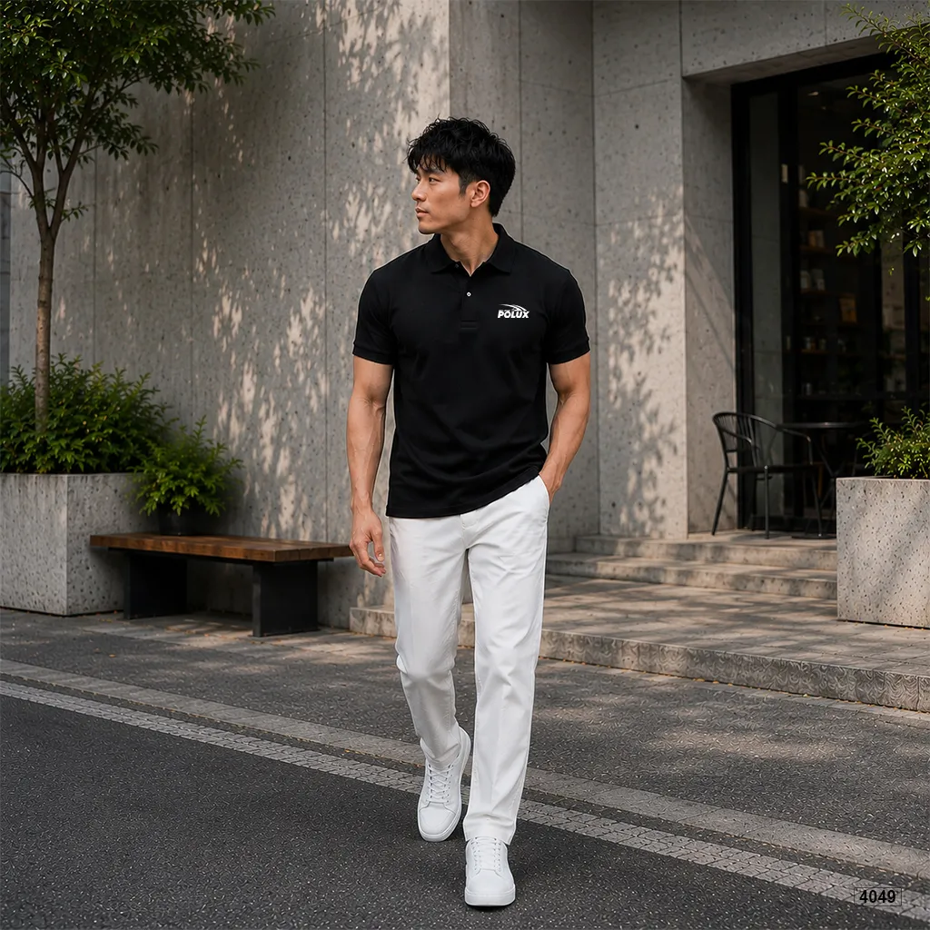 Áo polo nam form vừa chất cá sấu basic Polux 4049_thumbnail_5