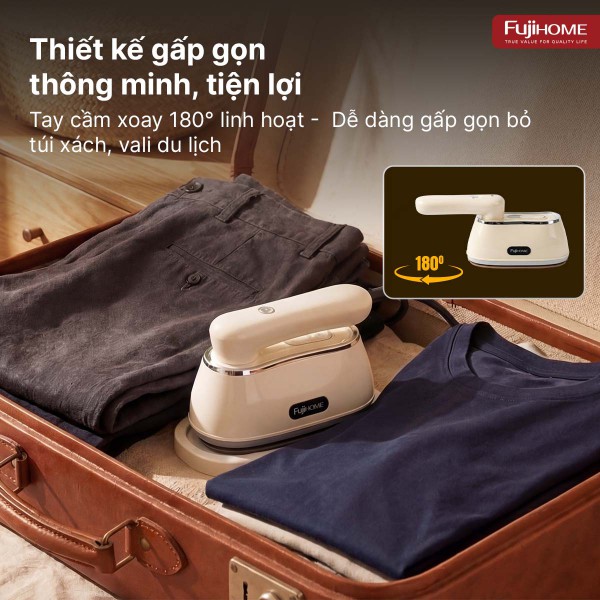 Bàn là (Bàn ủi) hơi nước cầm tay gấp gọn Fujihome SI200DC_thumbnail_8