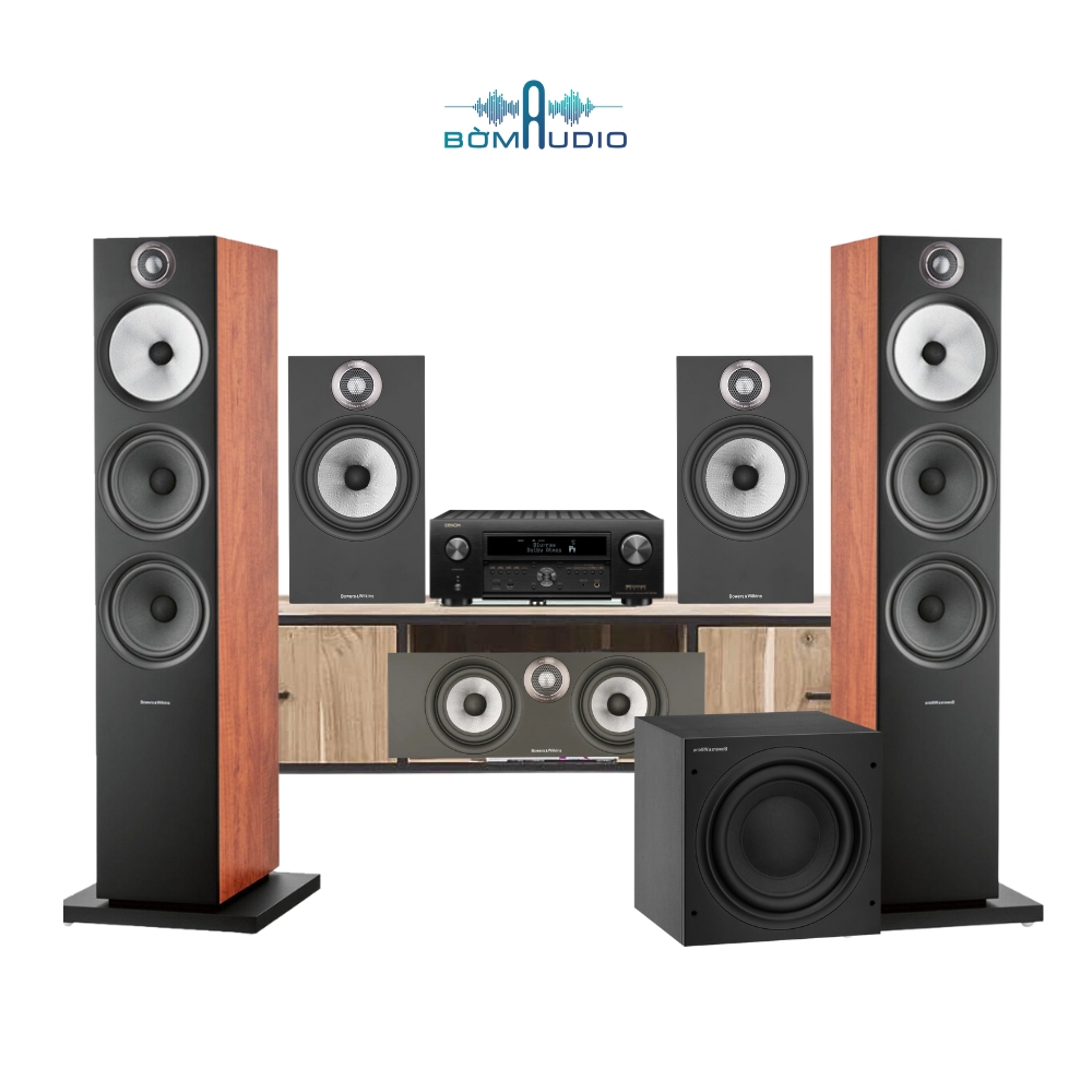 Combo Amply DENON AVC-X6700H + Front B&W 603 S2 “ANNIVERSARY EDITION” + Center B&W HTM6 S2 “ANNIVERSARY EDITION” + Surround B&W 606 S2 “ANNIVERSARY EDITION” + Sub B&W ASW610 - B71_thumbnail_0