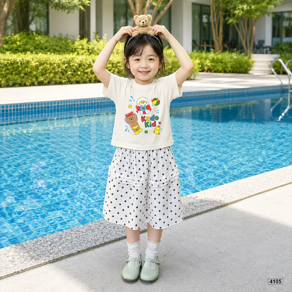 Áo thun trẻ em hoạt hình đáng yêu Kado 4105_thumbnail_3