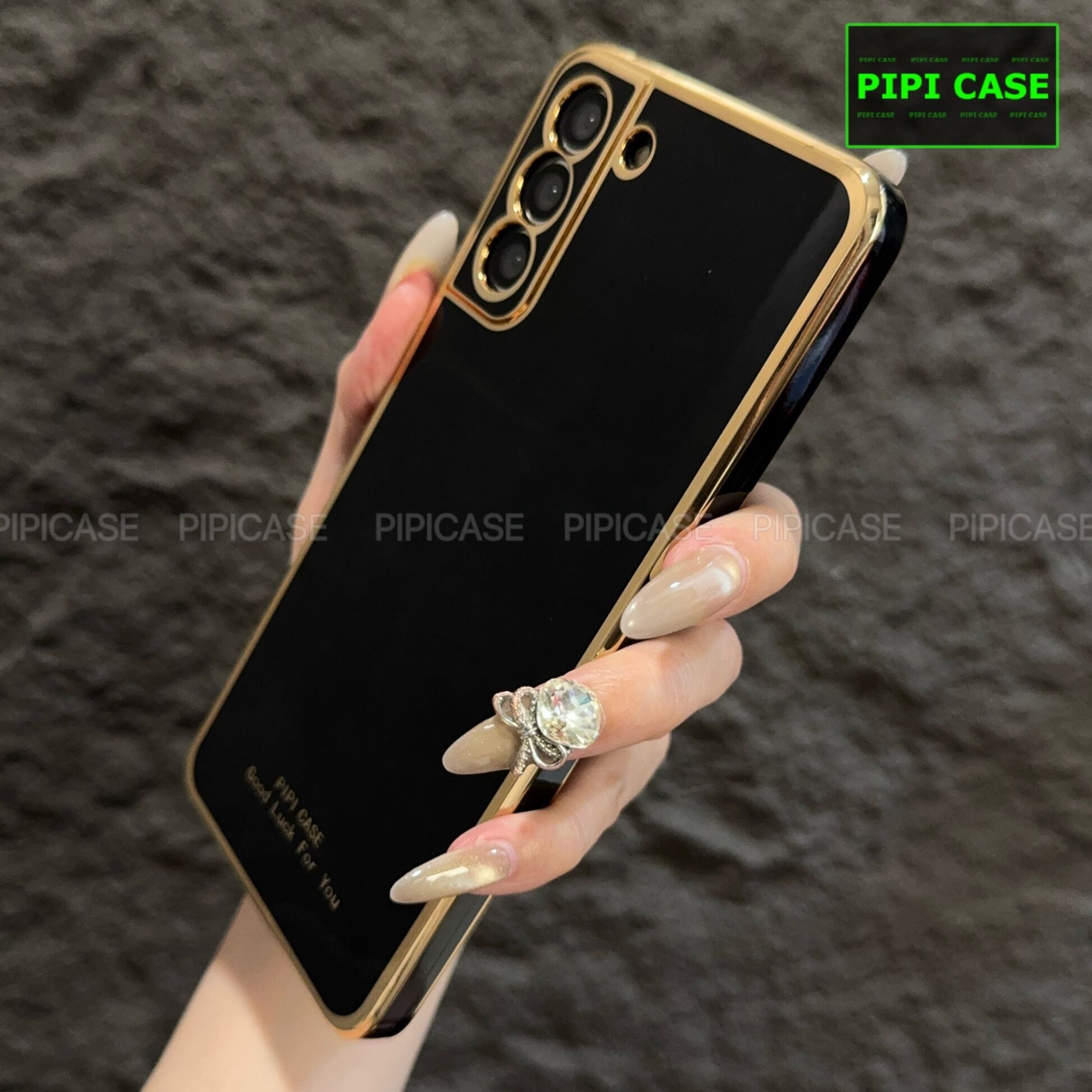 Ốp Lưng Samsung S22 Plus 5G - Royal - Đen