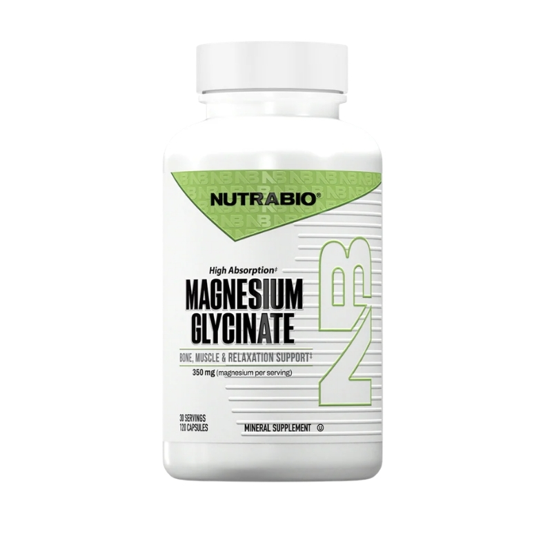 NutraBio Magnesium Glycinate Capsule, 30 Servings