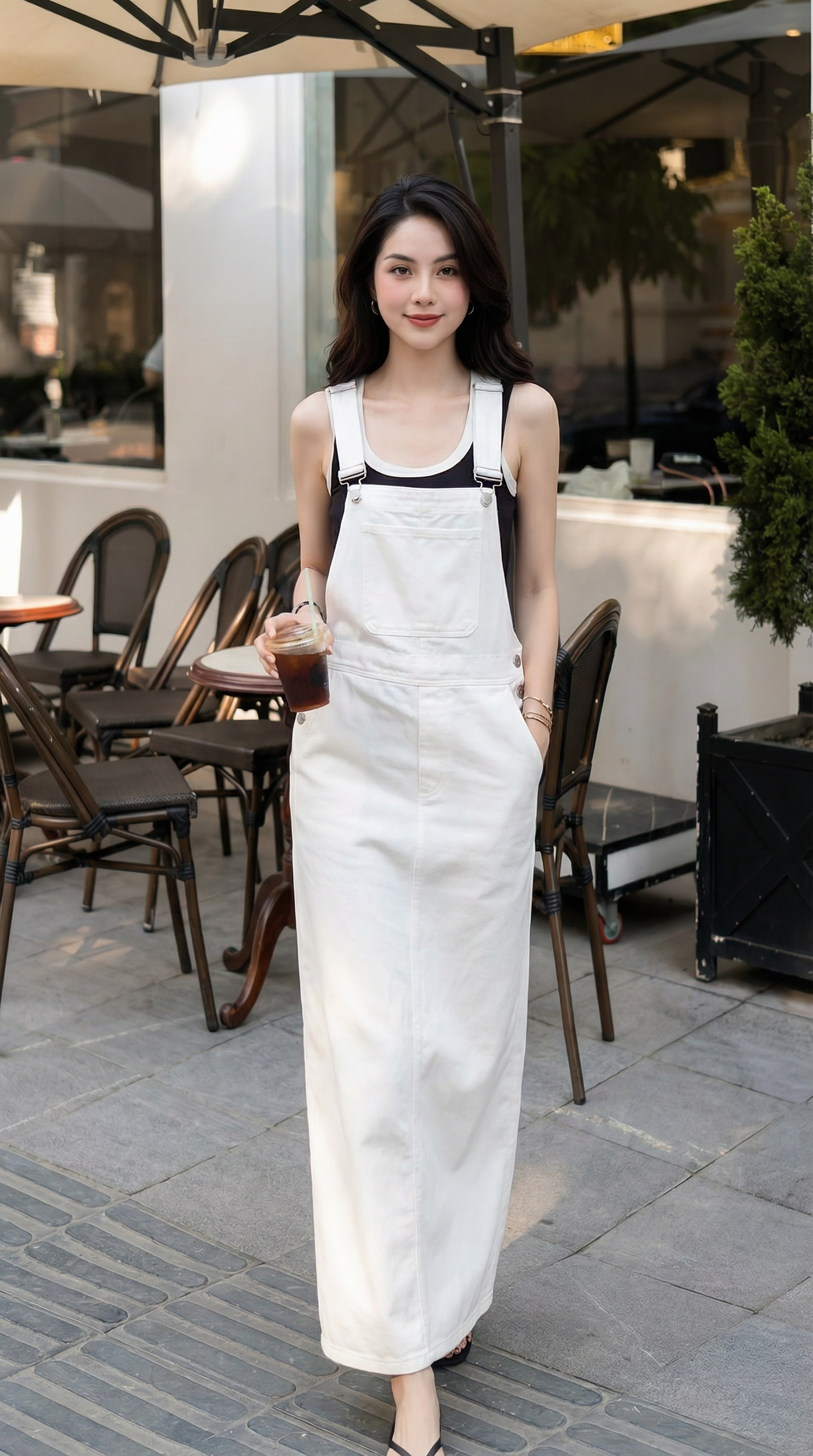 Yếm Trắng Dạo Phố Thanh Lịch - MY004