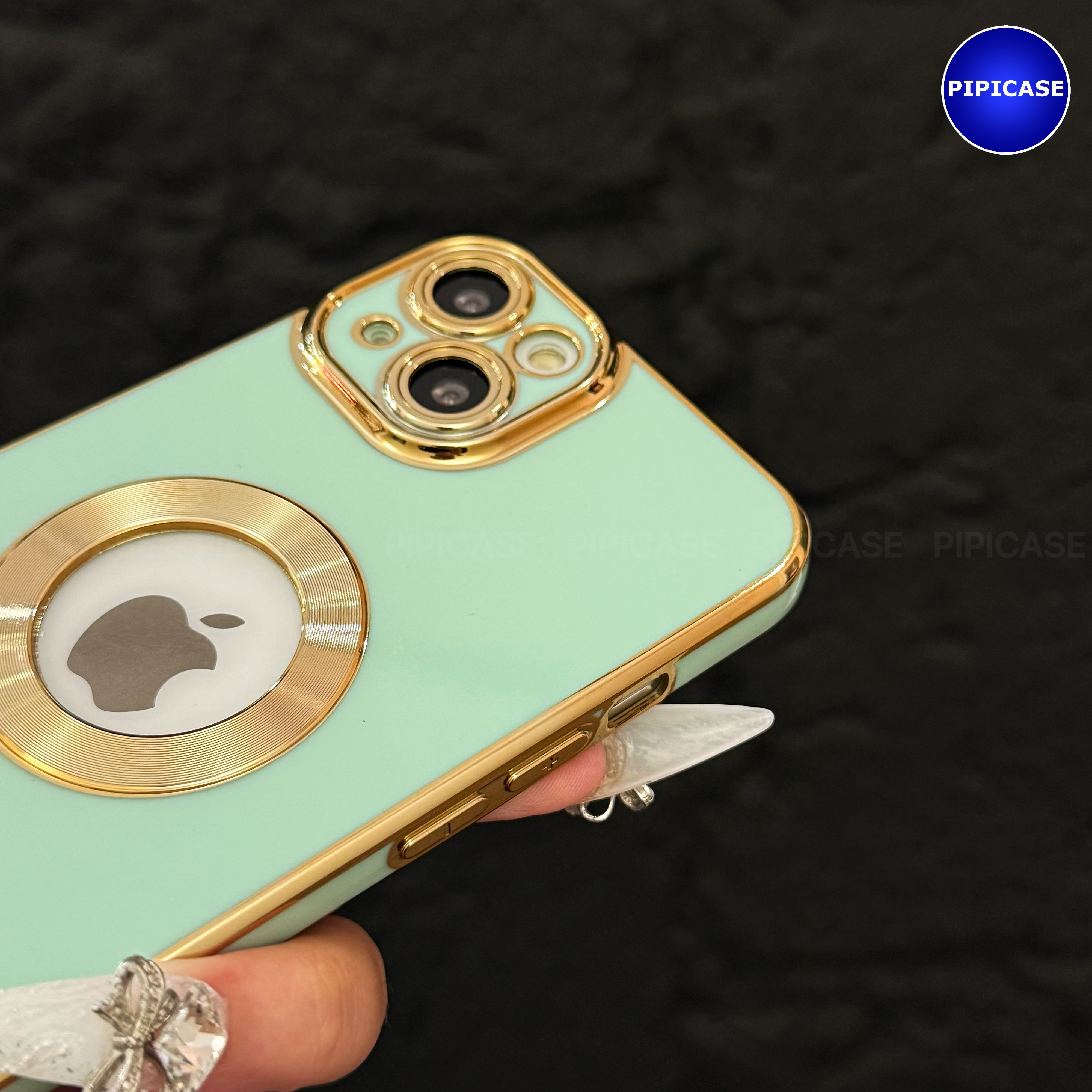 Ốp Lưng iPhone 13 - Pandora - Xanh Mint_thumbnail_8