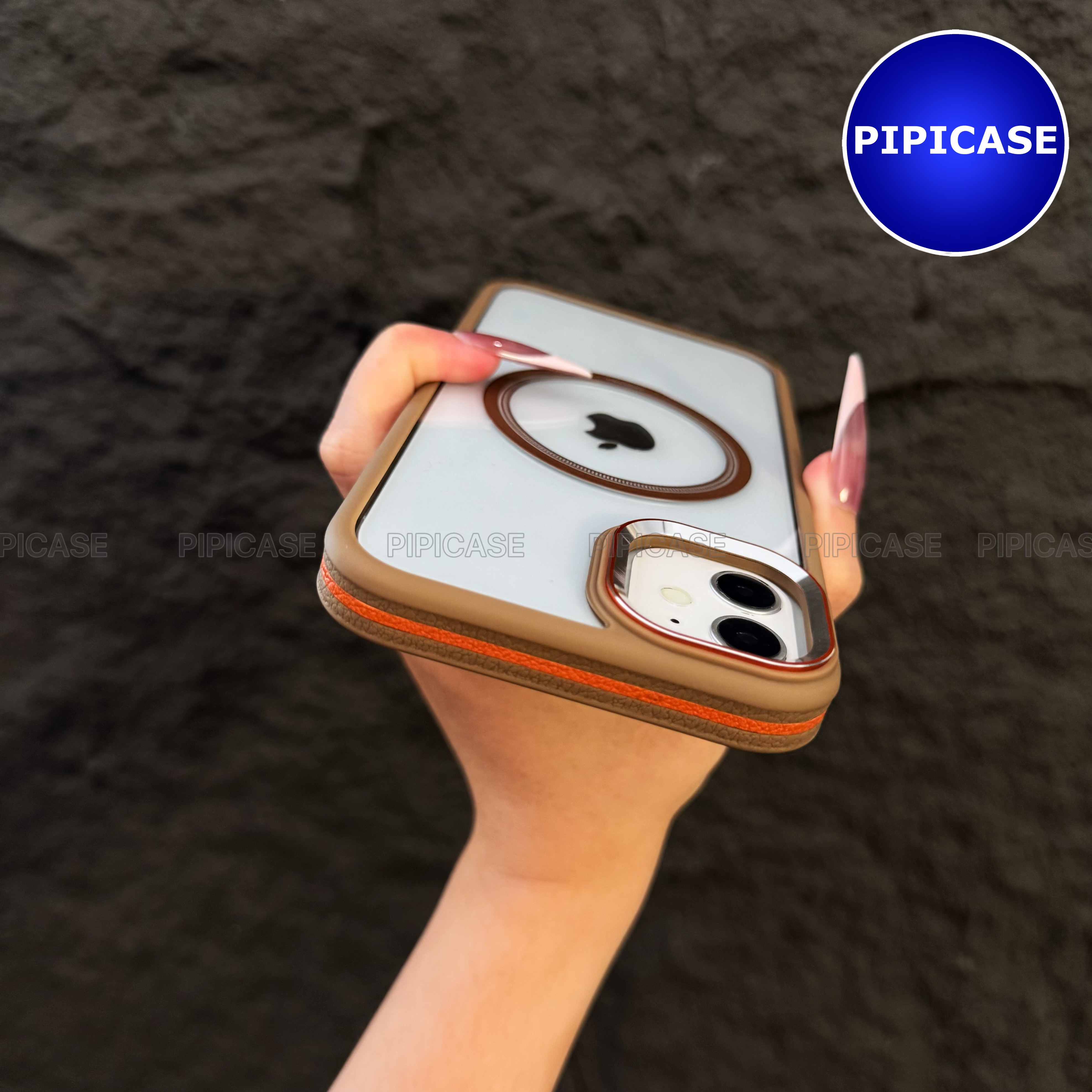 Ốp Lưng iPhone 12 - Wigu - Nâu_thumbnail_8