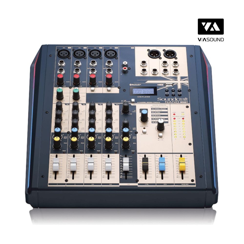 Bàn Mixer SOUNDCRAFT NANO M08BT