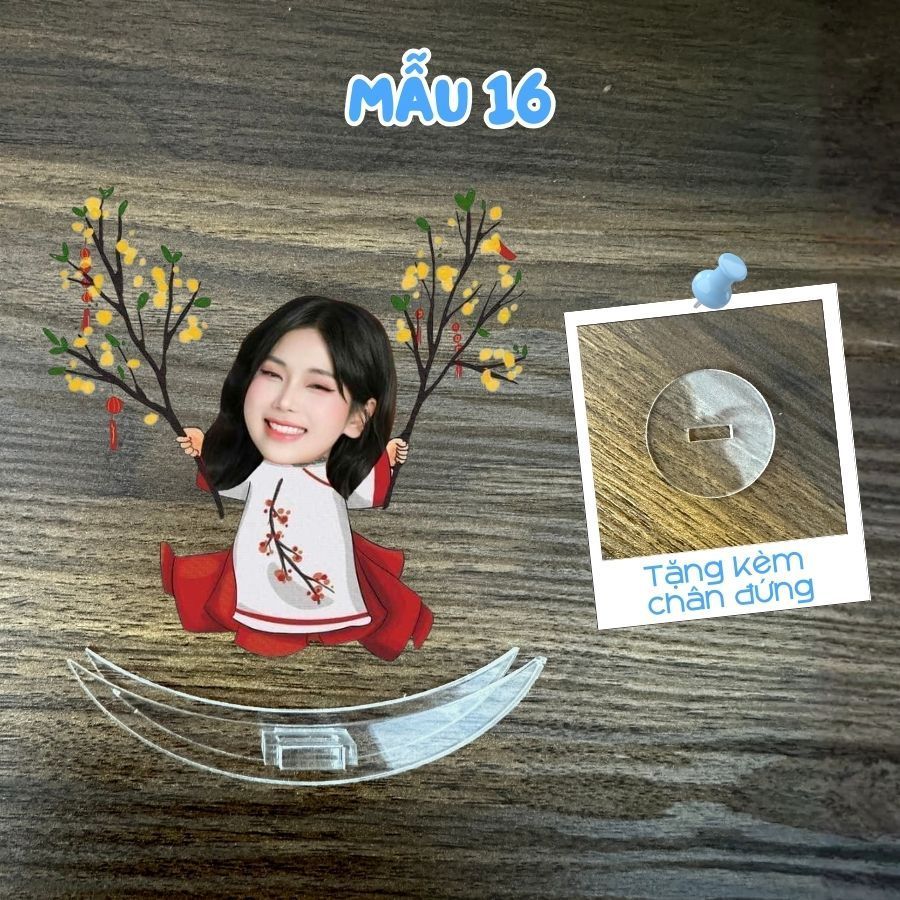 Standee lắc lư ghép chibi Tết, Áo dài_thumbnail_20