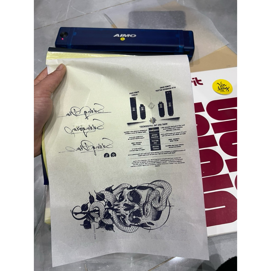 Giấy than SPIRIT ĐỎ (A4) - Giây than nhiệt 4 lớp - Lẻ tờ_thumbnail_4