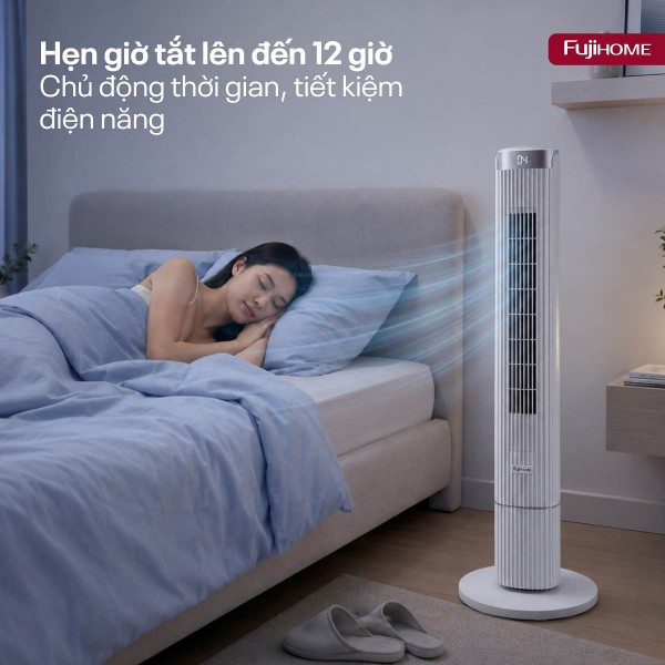 Quạt tháp lọc khí TF-21HL-DC (Đen + Gold)_thumbnail_3