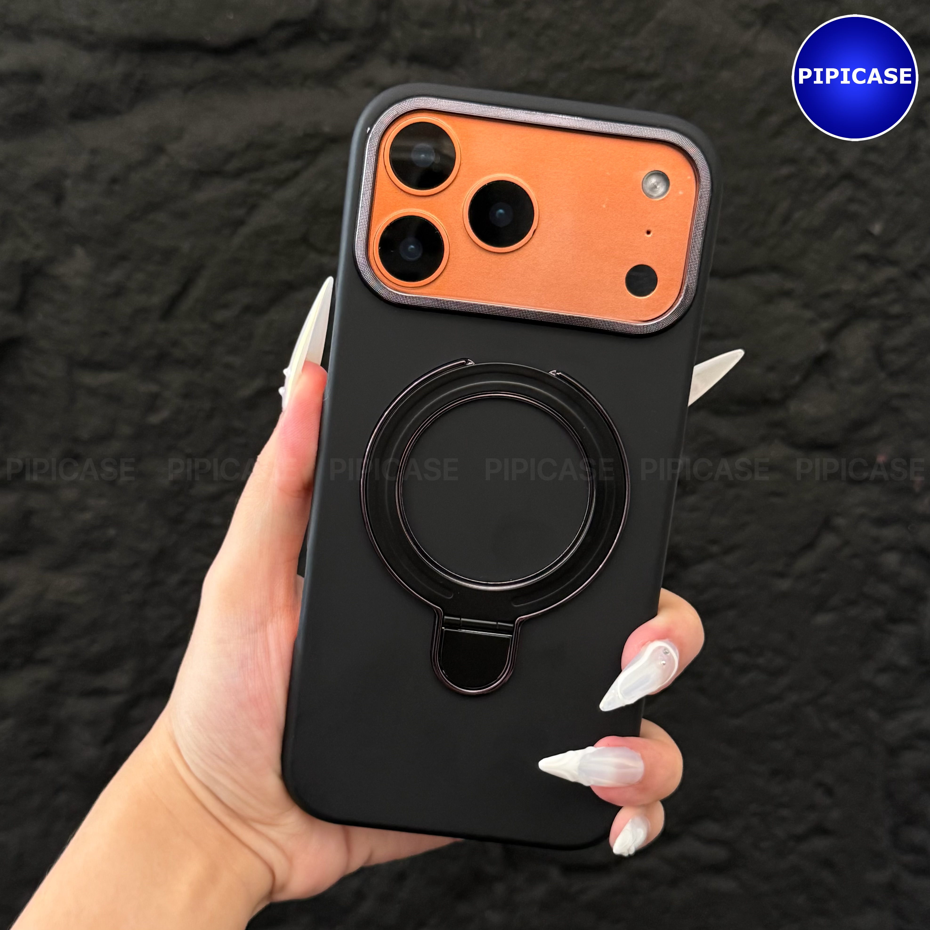 Ốp Lưng iPhone 17 Pro Max - Titan Force - Đen_thumbnail_2