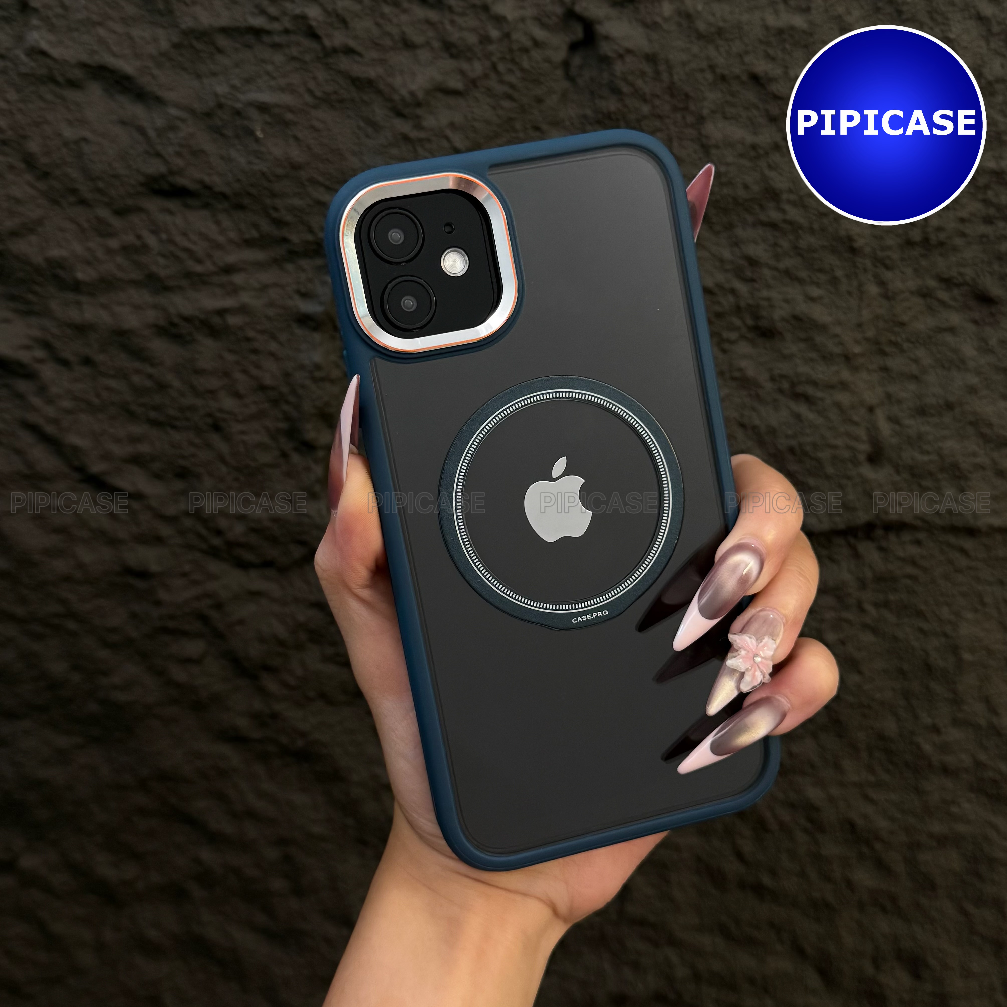Ốp Lưng iPhone 11 - Wigu - Xanh Dương
