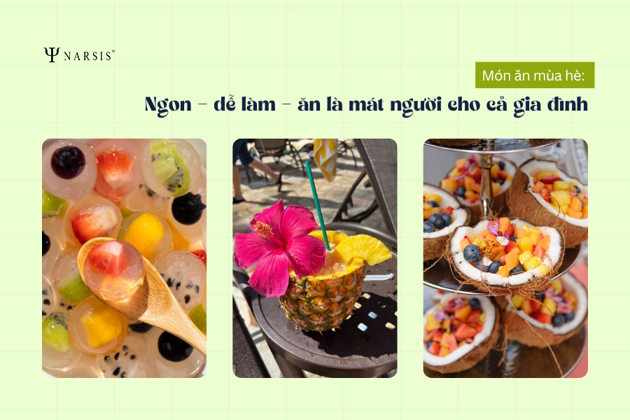 Món ăn mùa hè: Ngon – dễ làm – ăn là mát người cho cả gia đình