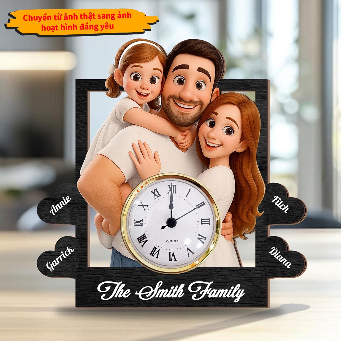 Đồng Hồ Để Bàn - In Theo Yêu Cầu, Tạo Hình Độc Đáo, Quà Tặng Trang Trí Phòng Ngủ, Phòng Khách_thumbnail_9