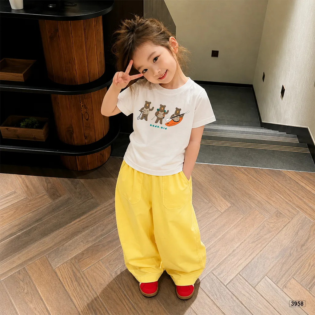 Áo thun bé trai bé gái Gấu yêu Kado 3958_thumbnail_3