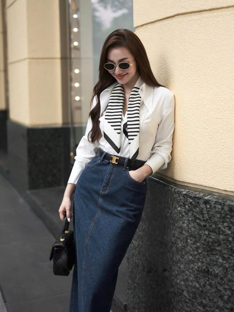 Chân váy jean xẻ ( TRUNG )_thumbnail_5