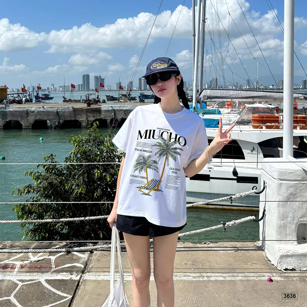 Áo thun boxy unisex phong cách mùa hè năng động Miucho 3636_thumbnail_6