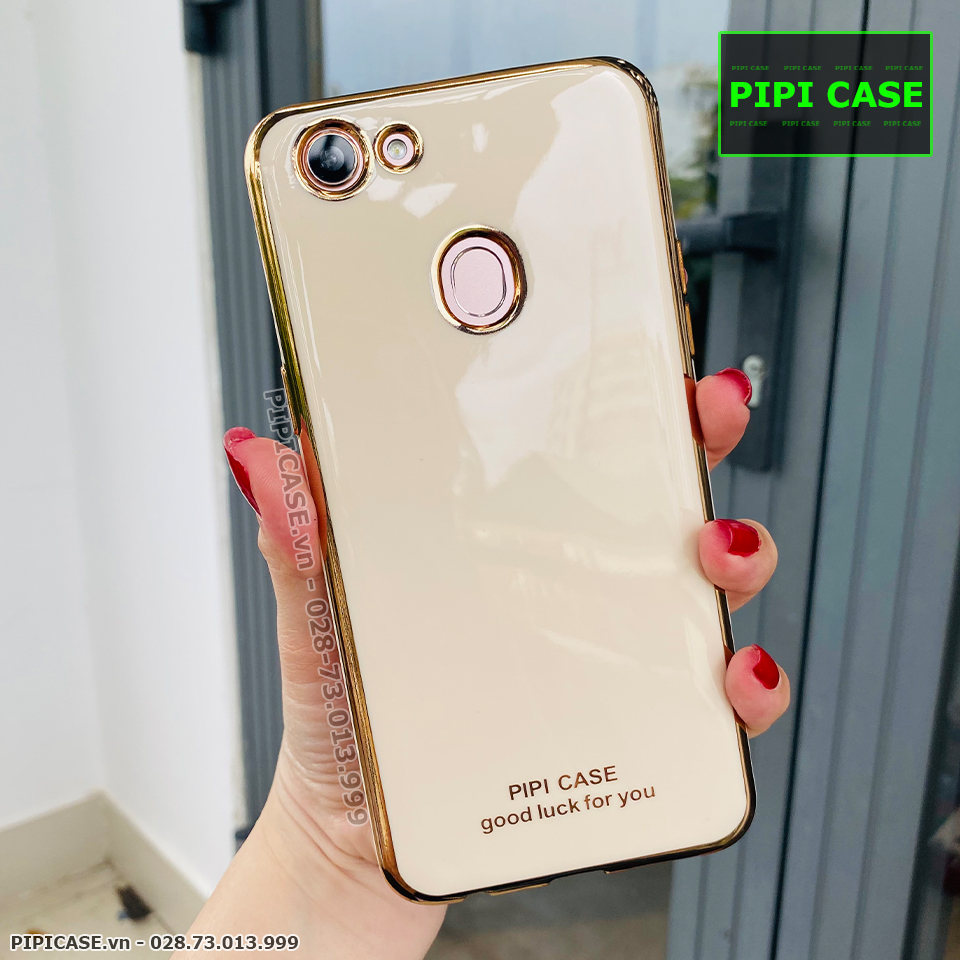 Ốp Lưng Oppo F5 - Royal - Vàng