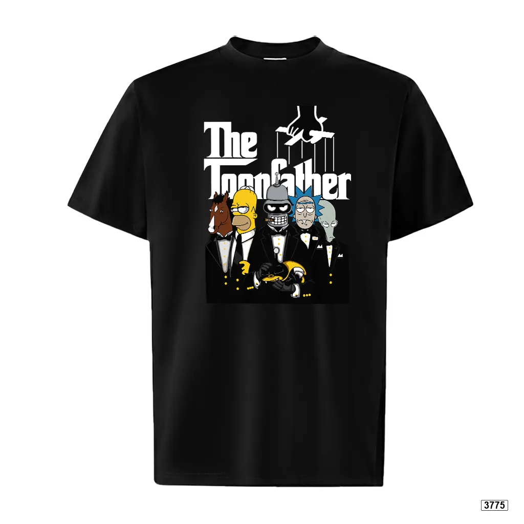 Áo thun form rộng unisex The Toonfather trẻ trung năng động chất thoáng mát TeePrint 3775_thumbnail_7