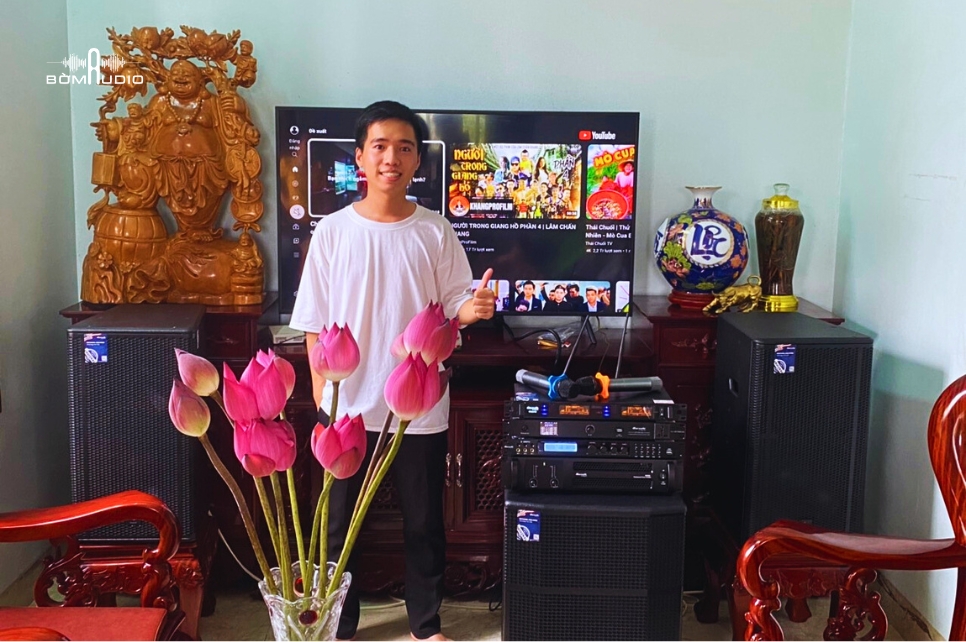Trải nghiệm dàn karaoke DBAcoustic 