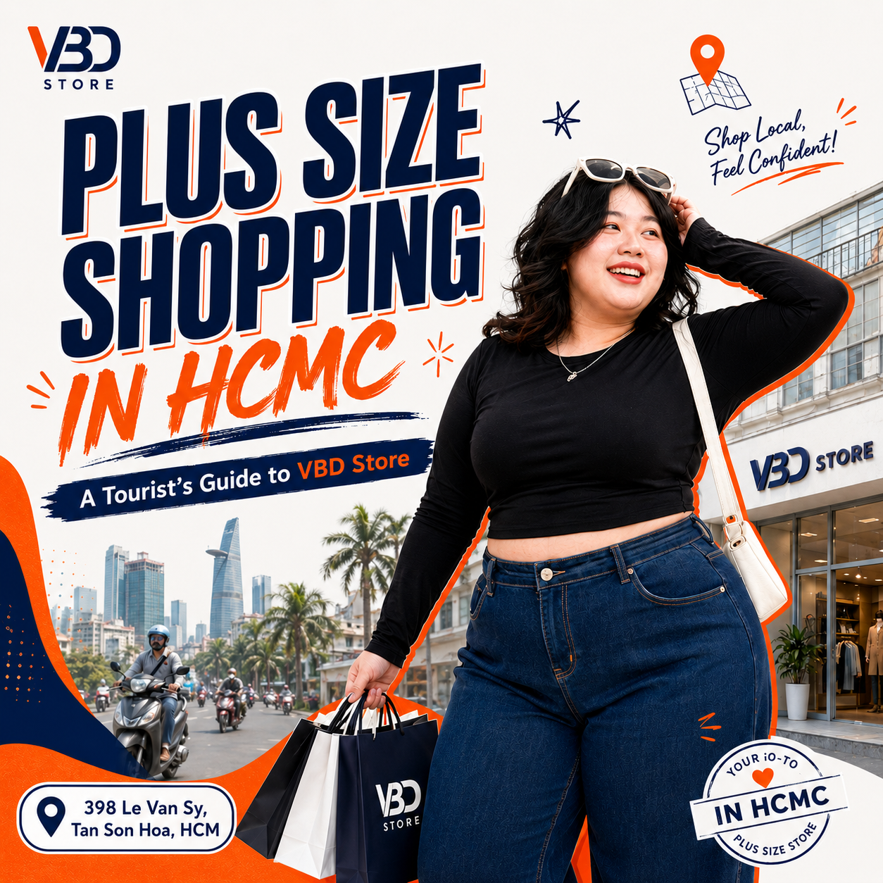 Plus Size Clothing Shopping in Ho Chi Minh City: A Foreign Tourist's Guide to VBD Store
