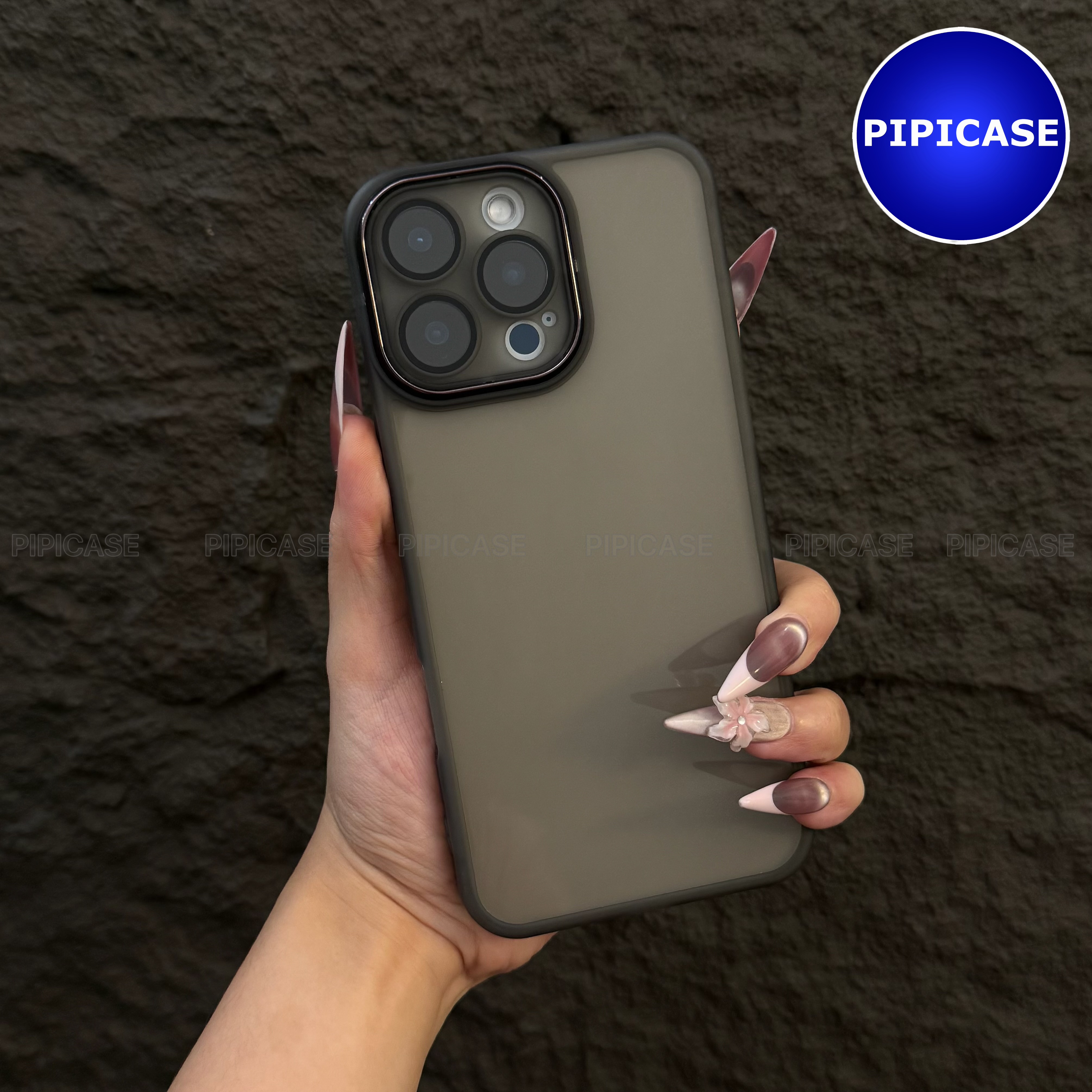 Ốp Lưng iPhone 15 Pro Max - Yummy - Đen