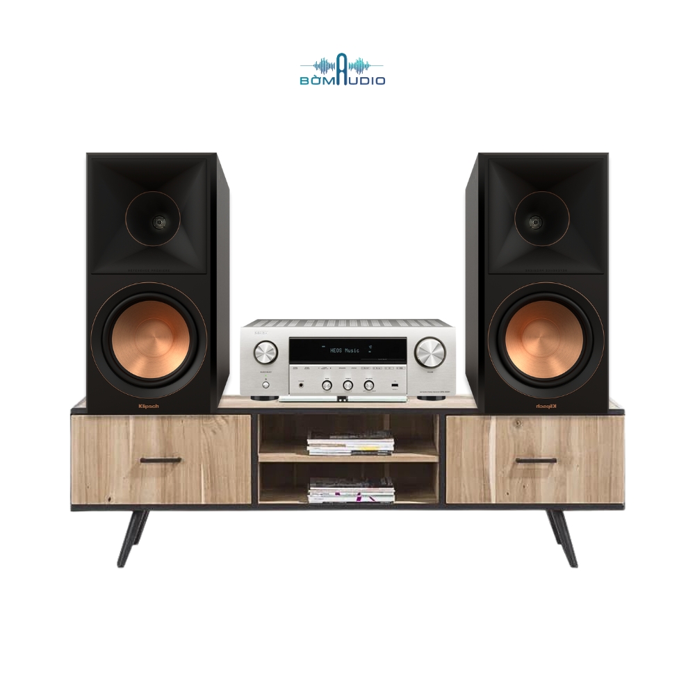 Combo Amply DENON DRA-800H + Loa KLIPSCH 600M II - B125_thumbnail_2