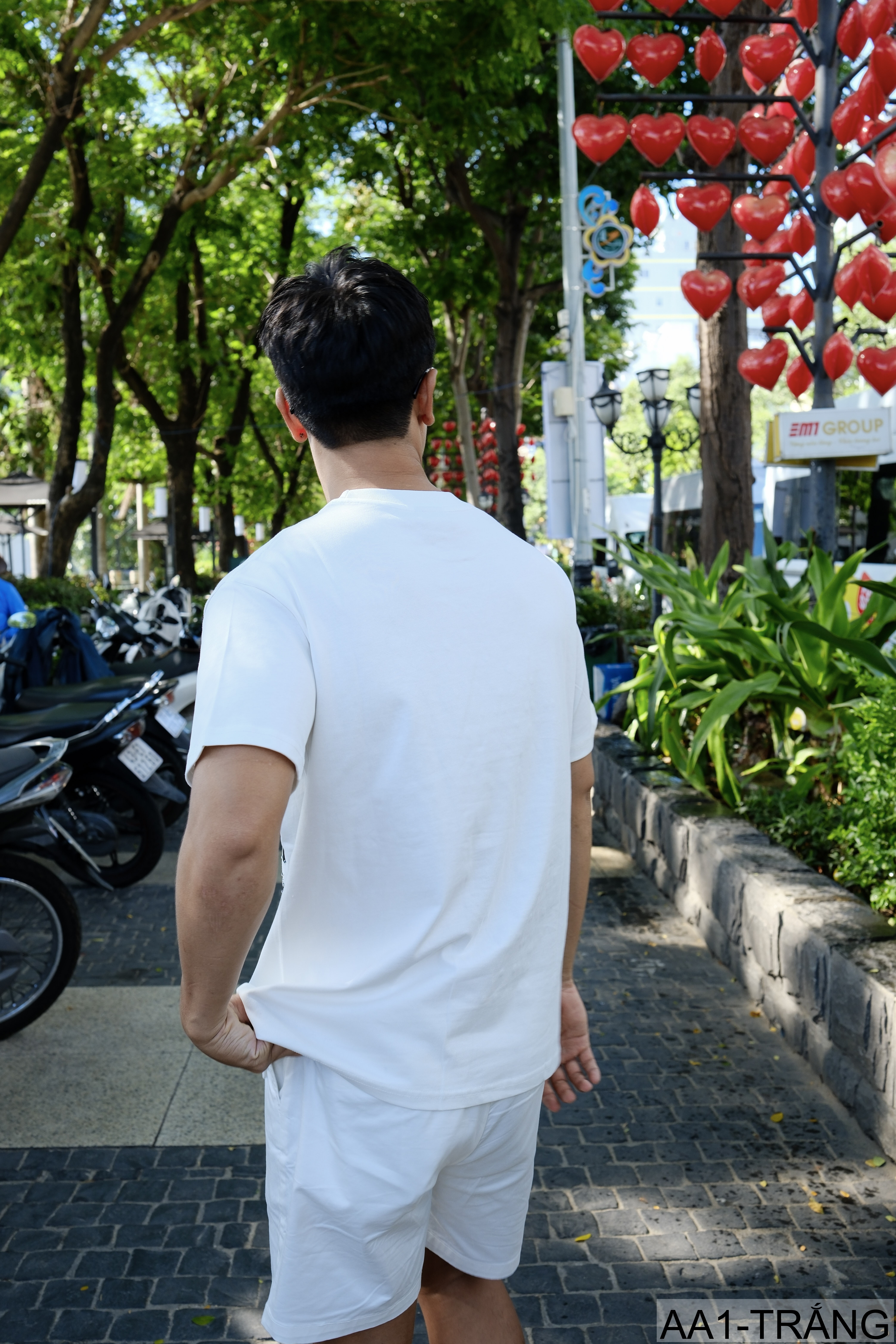 AA1 - Áo thun nam cổ tròn in chữ retro phong cách streetwear, cotton , dáng vừa vặn, 4 màu thời thượng_thumbnail_15
