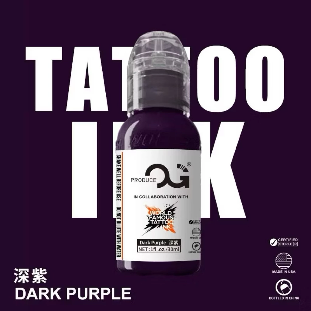 OG x World Famous Ink - Dark Purple