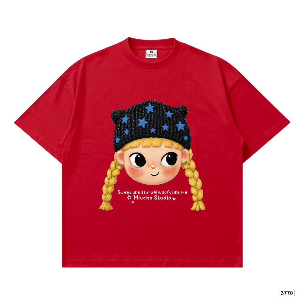 Áo thun boxy nữ Cartoon Girl đáng yêu Miucho 3770_thumbnail_14
