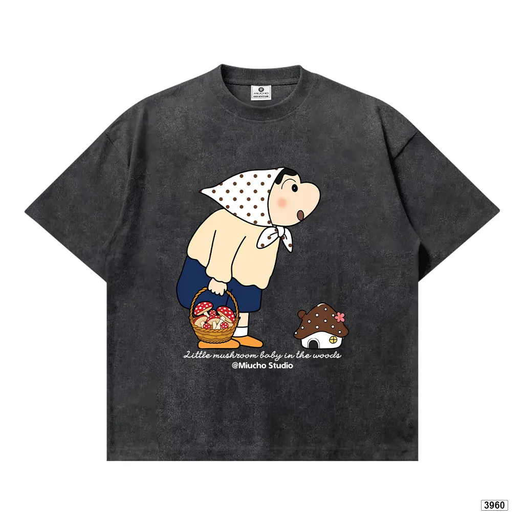 Áo thun boxy nữ phong cách đáng yêu Miucho 3960_thumbnail_0