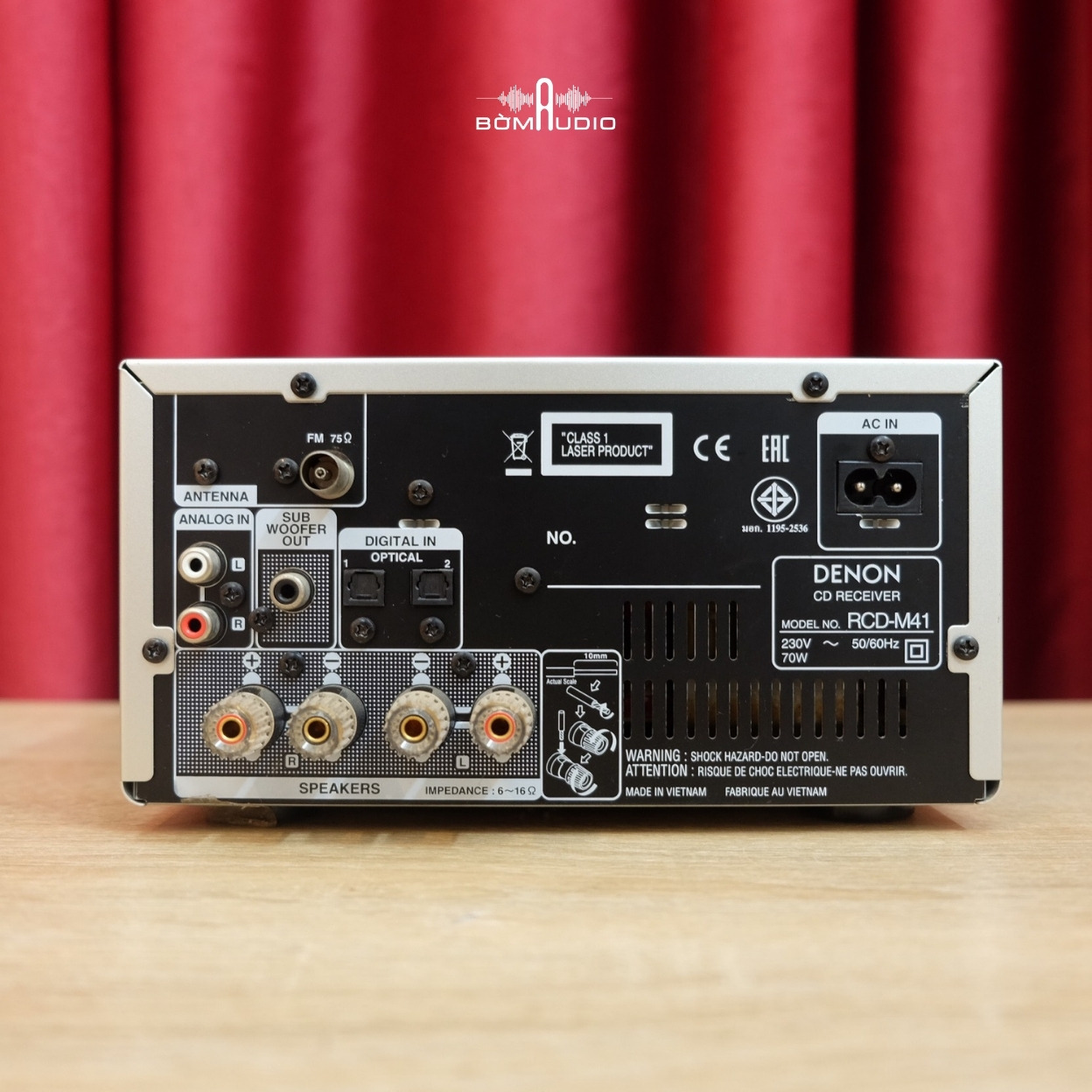 [LIKENEW 98%] Dàn Âm Thanh Mini DENON M41 vs KENWOOD K731_thumbnail_4