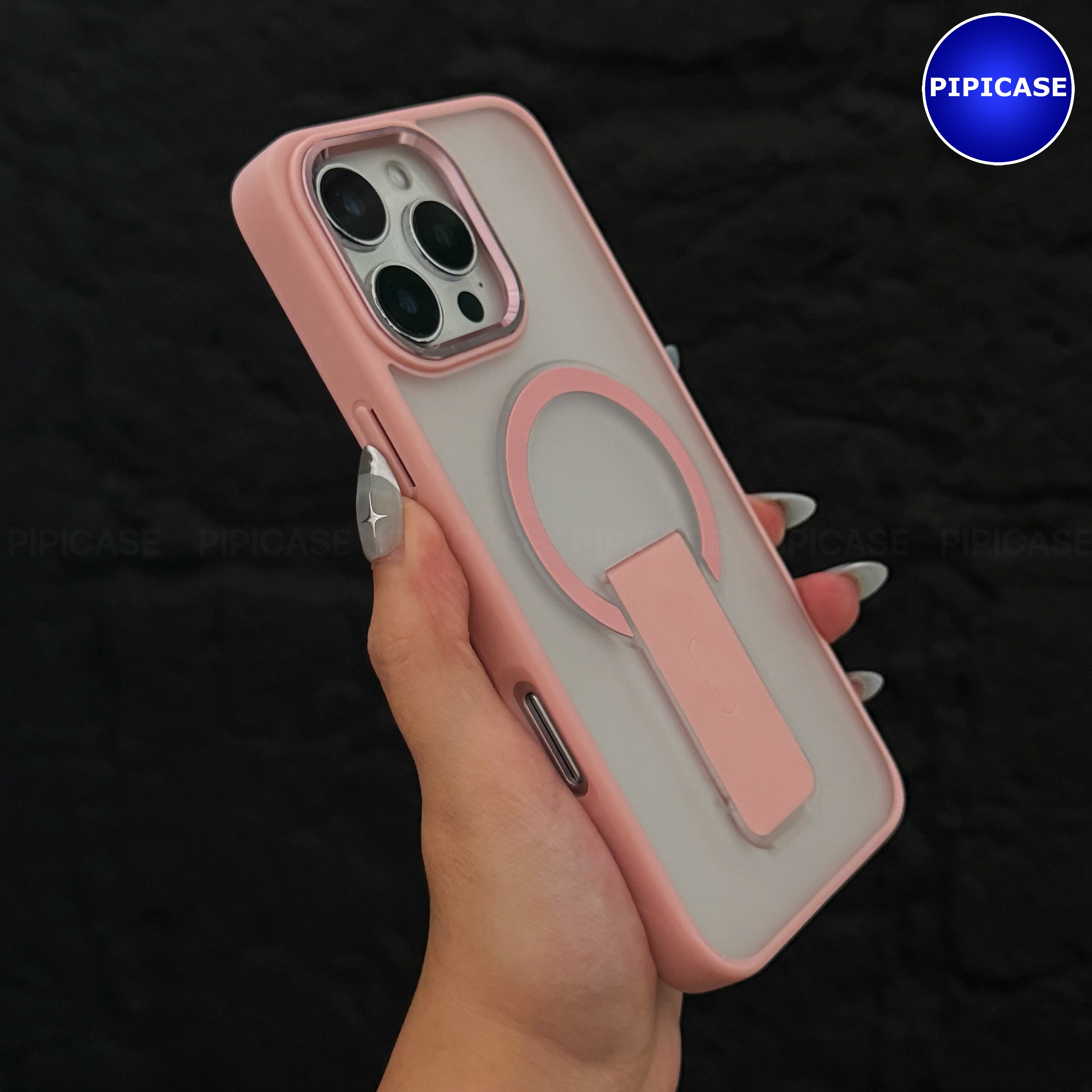 Ốp Lưng iPhone 16 Pro Max - Quin - Hồng_thumbnail_4