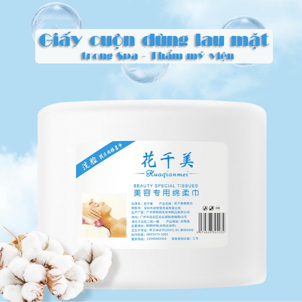 Giấy Cuộn Dùng Lau Mặt Trong Spa - Hàng Loại Cho Bé