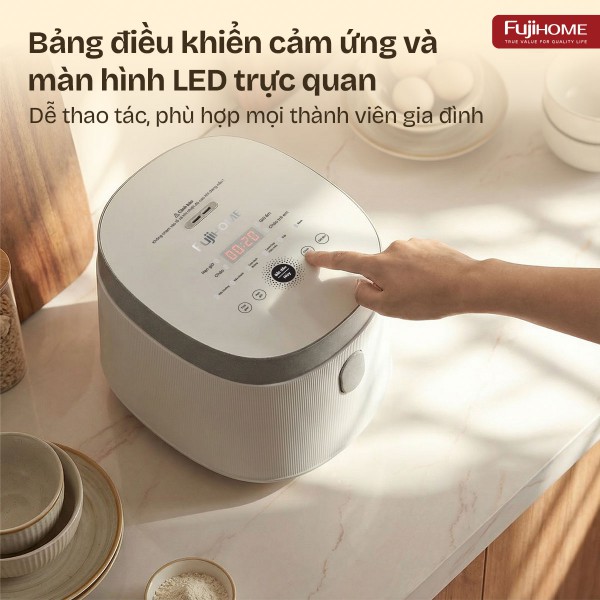 Nồi cơm điện Fujihome Inox LowSugar RC10BLS_thumbnail_3