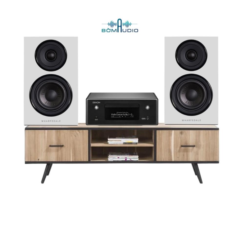 Combo Amply Kiêm CD DENON RCD-N10 + Loa Bookshelf WHARFEDALE DIAMOND 12.2 - B110_thumbnail_1