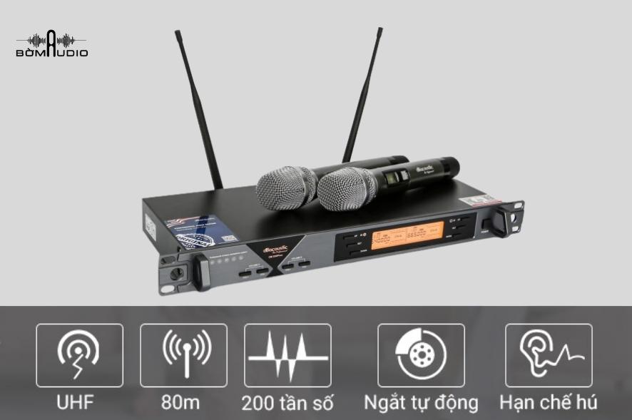 Đánh giá chi tiết micro karaoke Dbacoustic DB550 Plus