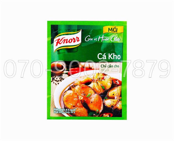 Gia vị kho cá Knorr ( gói )