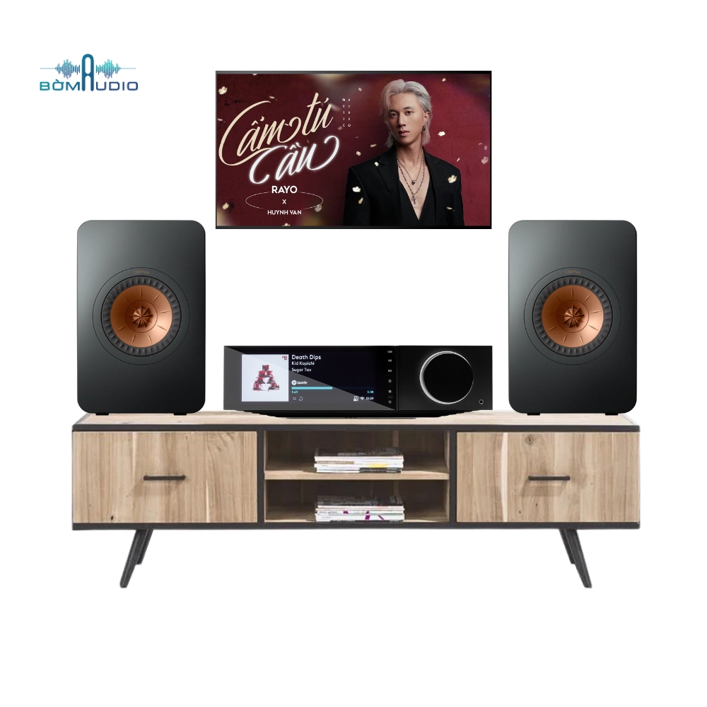 Combo Amply CAMBRIDGE AUDIO EVO 150 + Loa Bookshelf KEF LS50 META – CK4_thumbnail_0