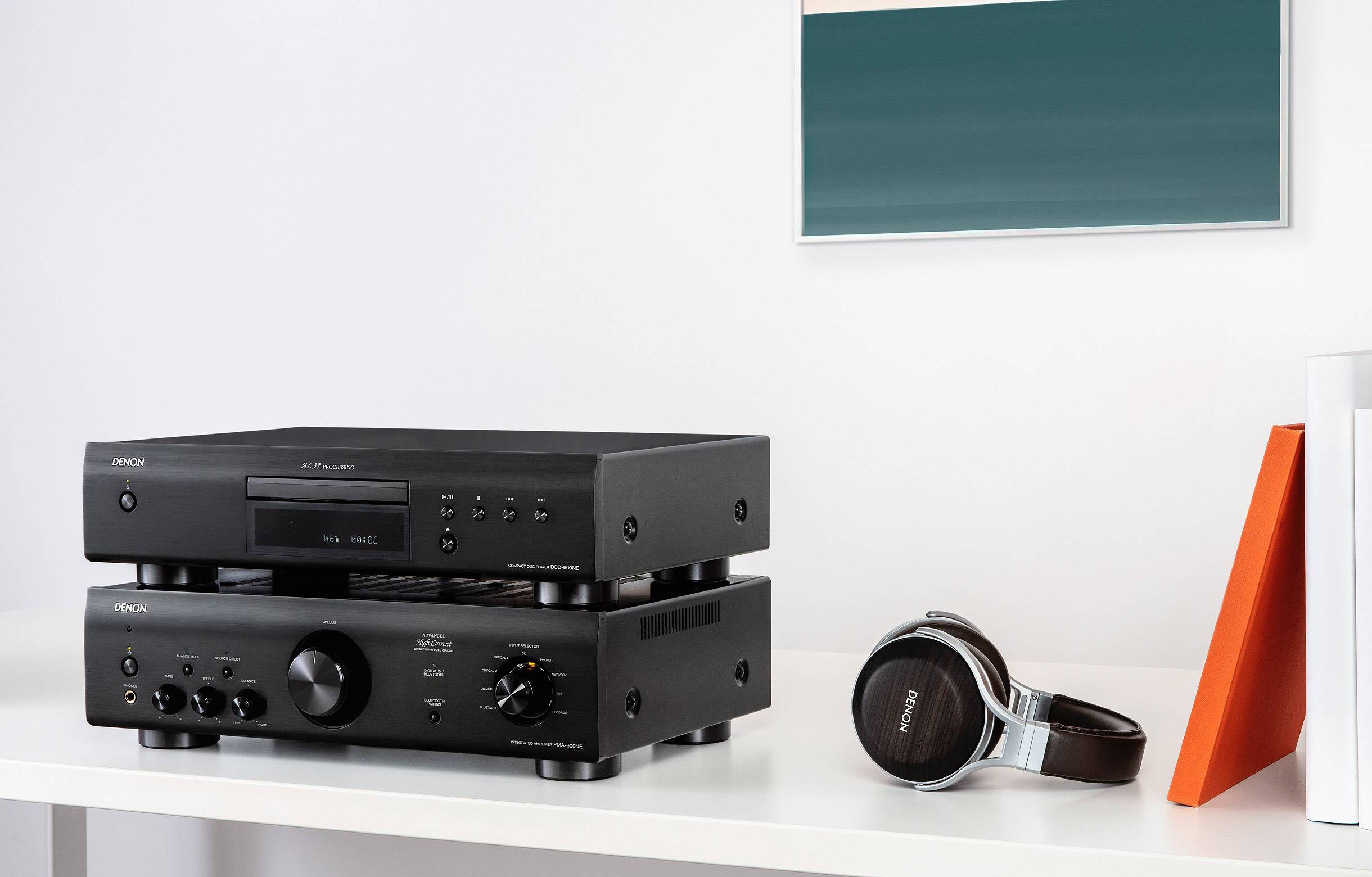 Analog riêng biệt Amply Số Tích Hợp Denon PMA-600NE
