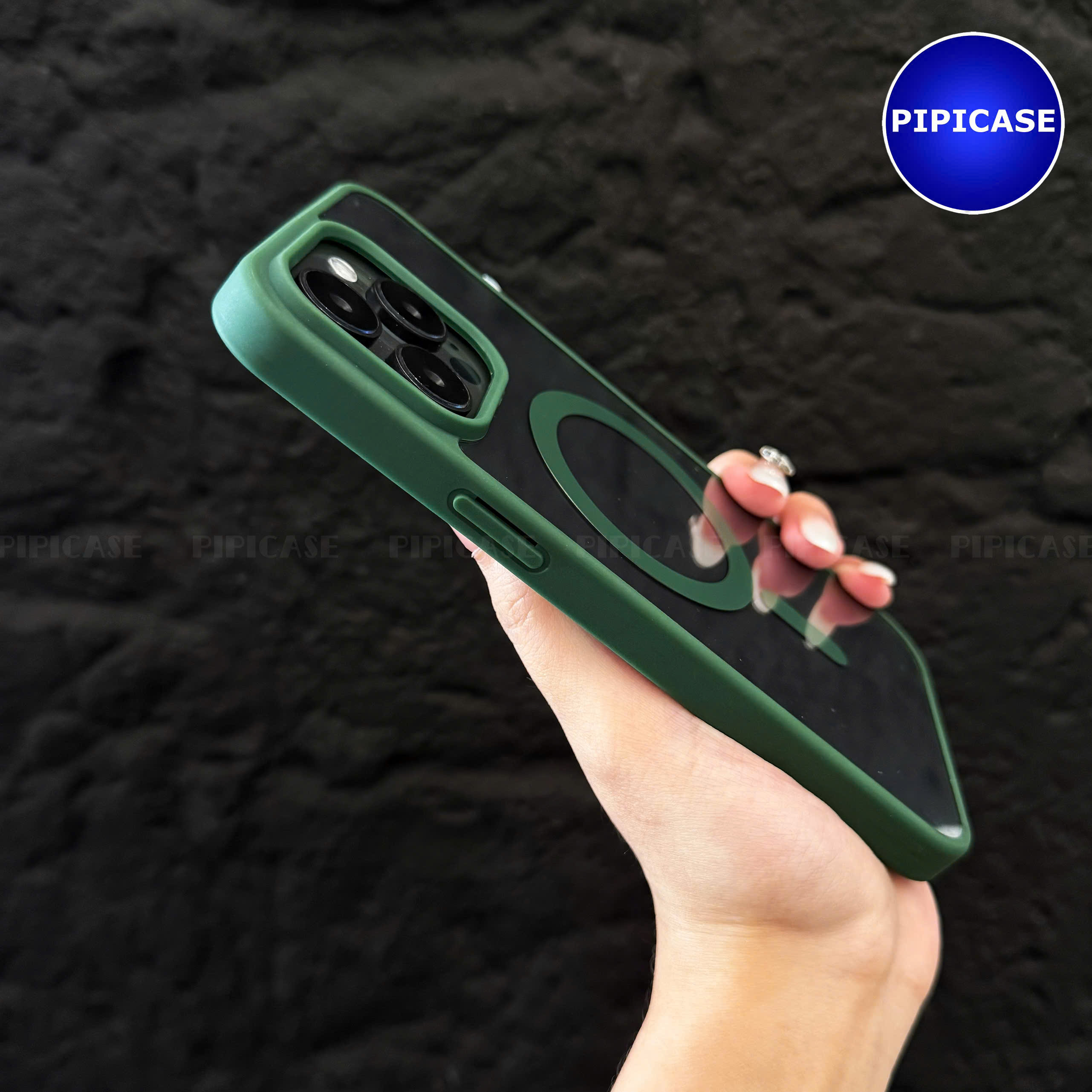 Ốp Lưng iPhone 15 Pro - Chic - Xanh Lá_thumbnail_3