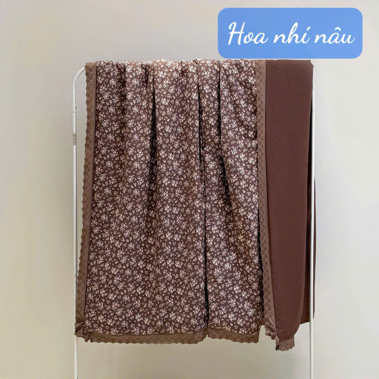 E471 CHĂN HÈ IN HOA VIỀN REN YOBOO ( 2m*2.3m )_thumbnail_1