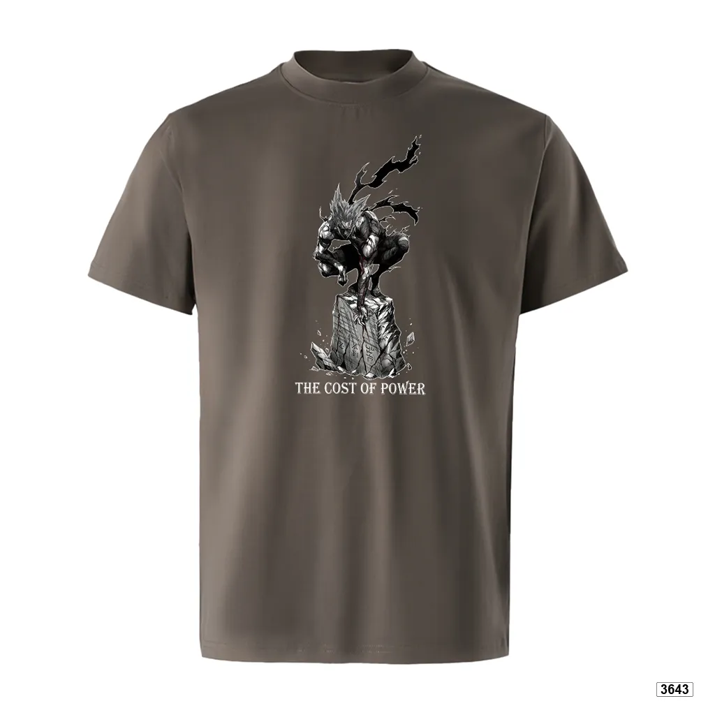 Áo thun nam form rộng The cost of power TeePrint 3643_thumbnail_14