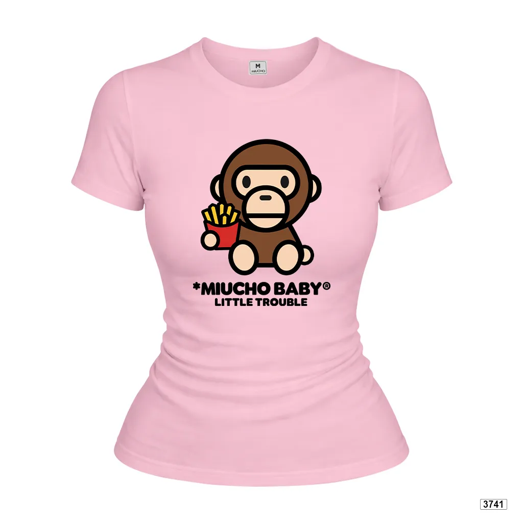 Áo thun babytee form ôm dáng ngắn hoạt hình Beezy 3741_thumbnail_14