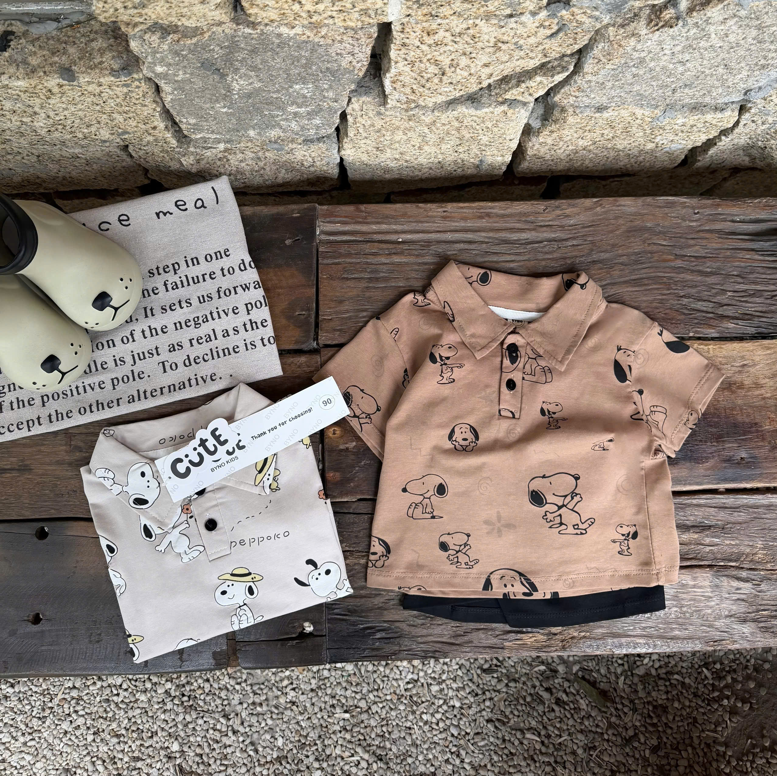 N52 SET 2 BỘ POLO CHÓ SNOPPY PEPPOKO- A100.352_thumbnail_2