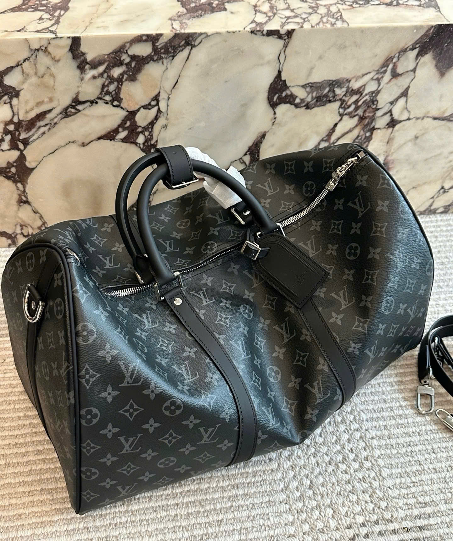 Túi du lịch Louis Vuitton Keepall Bandoulière size 55_thumbnail_6